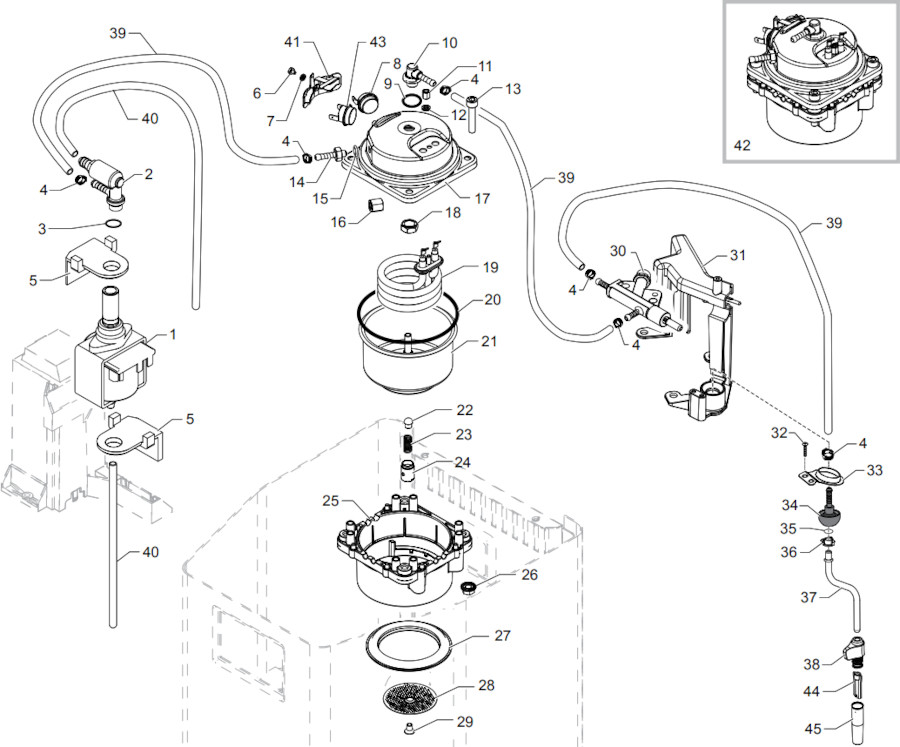 Explosionszeichnung Gaggia Classic SIN035U, RI9403/11 / RI9403/18