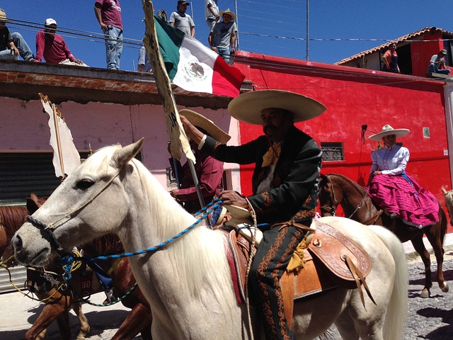 Reiter in Mexiko