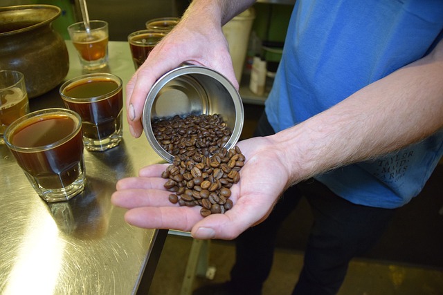 Cupping Test Kaffee