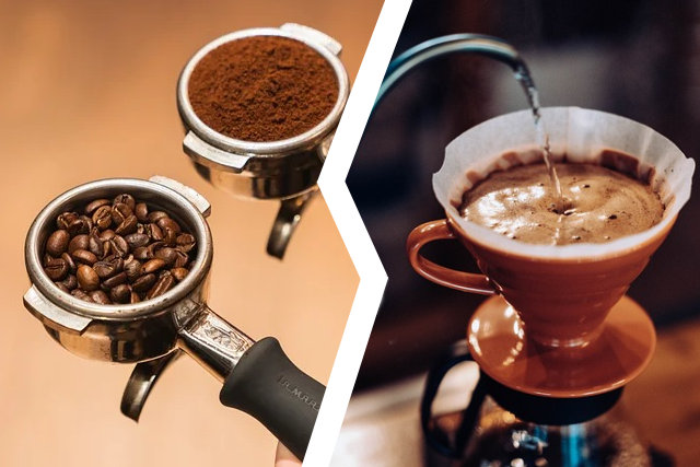 Espresso vs. Filterkaffee